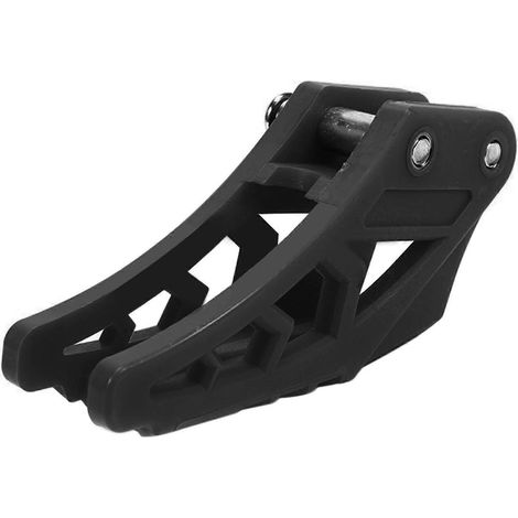Guide-chaîne de moto pour CRF YZF RMZ KLX Dirt Bike Noir-- (1/5)