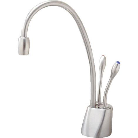 InSinkErator Boiling Hot Filtered Cold Water Kitchen Tap Brushed (1/2)