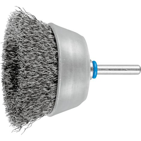 PFERD TOOLS Topfbürste ungezopft TBU Ø70mm Schaft-Ø6 mm Edelstahl-Draht-Ø0,30 10 Stk