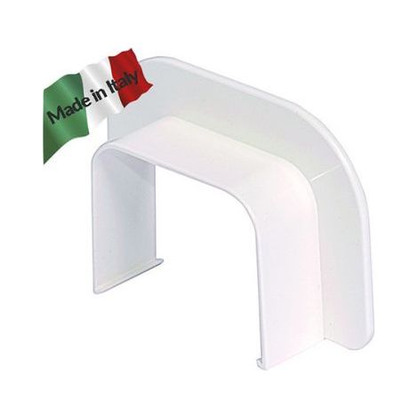 Conduit climatique 90x65 – PVC rigide stabilisé UV – Pour installation de climatisation – Résistant aux chocs et auto-extinguible – Vecamco
