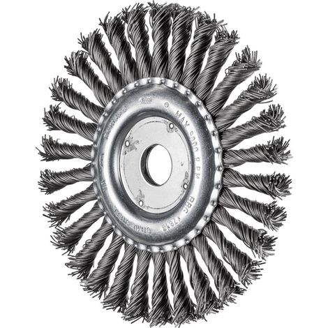 PFERD TOOLS Rundbürste gezopft RBG Ø 178x13x22,2 mm Stahl-Draht-Ø 0,80mm Winkelschleifer (1/4)