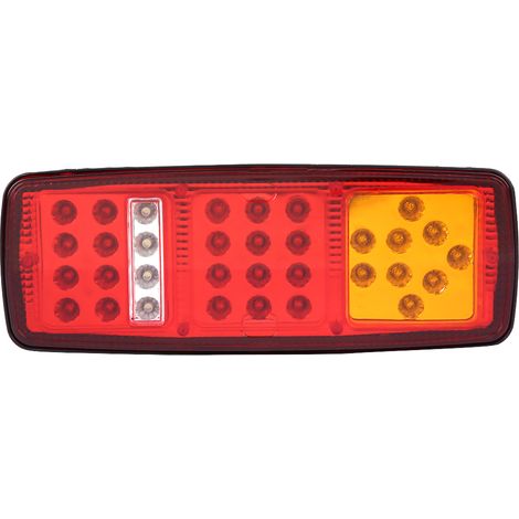 Paar LED-Rückleuchten, Brems- und Rückfahrscheinwerfer für Anhänger, LKW, Wohnmobil, 12 V (1/5)