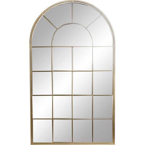 Espejo Metal Espejo 65X2X110 Ventana Dorado ES159568 (1/3)