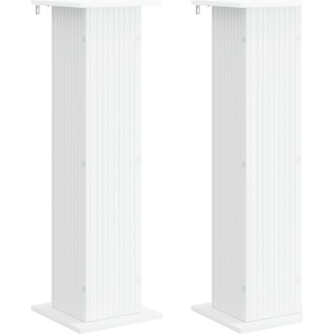 Maison Exclusive - Pflanzenständer 2 pcs Weiß 30,5 x 30 x 100,5 c