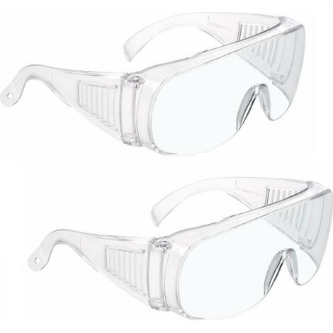 Lot de 2 - Lunette de Sécurité Protection Visitor (sous blister) (1/2)