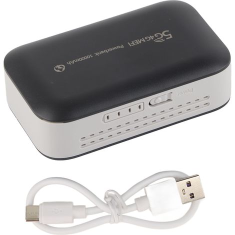 Routeur 4G Portable avec Slot SIM WiFi Mobile pour PC Tablette Téléphone Noir (1/5)