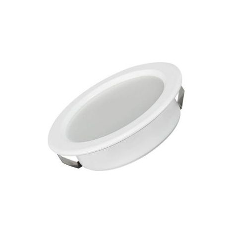 FARETTO CAPPA 3W BIANCO ARGENTO COLORE CALDO NATURALE IP20 FREDDO INCASSO 220V Naturale/neutra 3500 - 4500 K,BIANCO