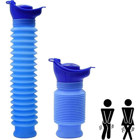 Urinoir d'urgence, toilettes portables personnelles mobiles de 750 ml, mini-urinoir d'extérieur, adapté (1/5)