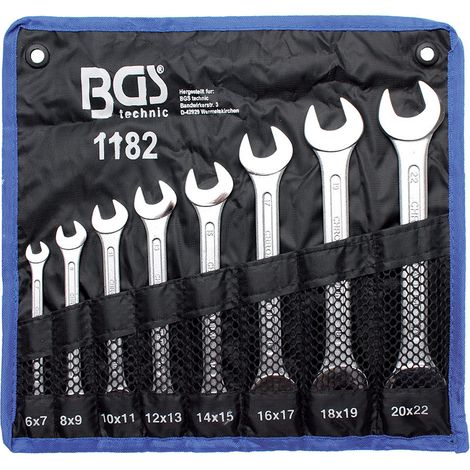 Set chiavi doppie bgs technic cromato acciaio (1/3)