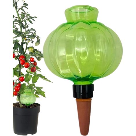 Sfere di irrigazione automatiche  Gocciolatori automatici da 500 ml con coperchio a rilascio lento (fino a 2 settimane)  per giardinaggio: fiori in vaso, pomodori, alberi, orchidee e prato