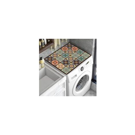 Tapis antidérapant 60x60cm, protection dessous machine à laver, sèchelinge, cuisine, salle de bain, campingcar (1/5)