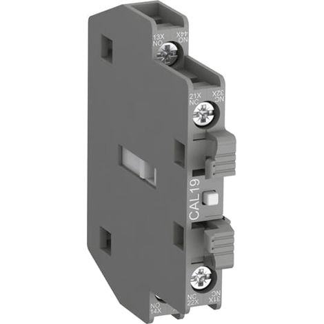 Contacto auxiliar ABB CAL19-11 1 NO 1 NC dimensiones compactas