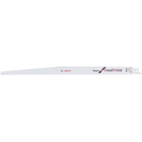 BOSCH 2609256713 Lame de scie sabre bimétal, S 1411 DF (1/2)