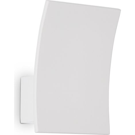 Applique Moderna Fix Metallo Bianco Led 5,5W 3000K Luce Calda (1/2)