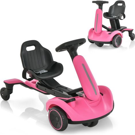 Electric Ride on Drift Car 6V Battery Powered Racing Kart Vehicle Toy 360° Spin (1/5)