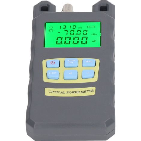 Wattmètre optique précis à fibre optique avec interface 2,5 mm et connecteur SC (gris) (1/5)