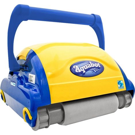 Aquabot Bravo limpiafondo Automatique de Piscine, Jaune, 38 x 44 x 26 cm