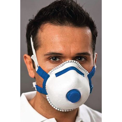 Mascarilla respiratoria Mandil FFP2 / Soft / V FFP2 / V NR con válvula de exhalación EKASTU