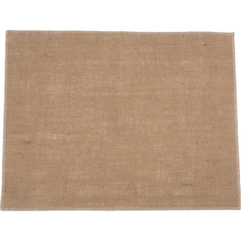 Set de table en jute enduite Naturel 35x45 cm