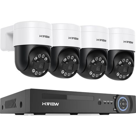 Système de Caméra de Sécurité, Résolution 8MP, Accès à Distance, 4pcs 8MP Caméra, 2T (1/2)