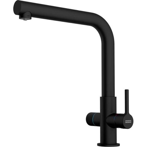 Franke LINA CLEAR WATER 2.0 L. Tipo di beccuccio: Standard, Colore del prodotto: Nero, Materiale del rubinetto: Ottone. Altezza (max): 28,7 cm - 120.0730.802 (1/5)