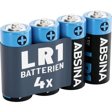 Absina  Lady (N)-Batterie Lady (N)  Alkali-Mangan 1.5 V 800 4 St.