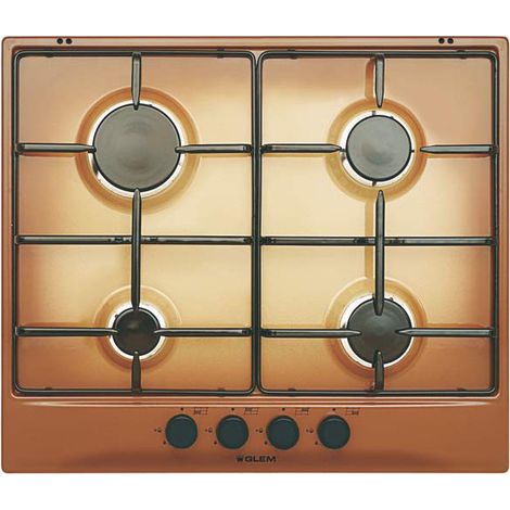 Glem Gas GT64TF piano cottura Marrone Da incasso 60 cm 4 Fornelli