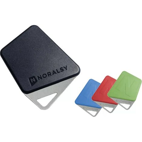 Badge porte-clés RFID MIFARE noir pour contrôle d'accès sécurisé NOR - Bleu