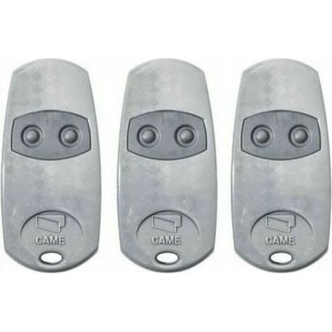 Télécommande Came TOP432EE 2 canaux 433,92 MHz – Pack de 3 – Compatible récepteurs CAME TOP432M TOP432S TOP432EV TOP432NA SA