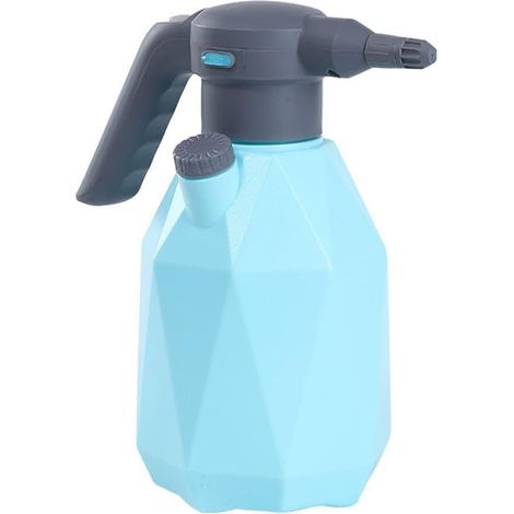 Pulverizador eléctrico de 2 litros, alimentado por batería recargable, con boquilla ajustable, adecuado para cuidado de plantas de jardín, limpieza de automóviles, limpieza del hogar, material PP, con