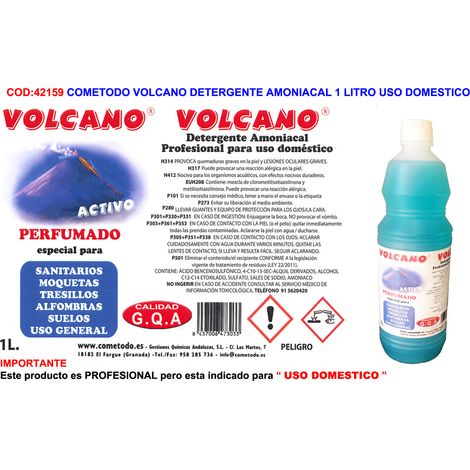Detergente Amoniacal Cometodo 1 Litro Uso Doméstico