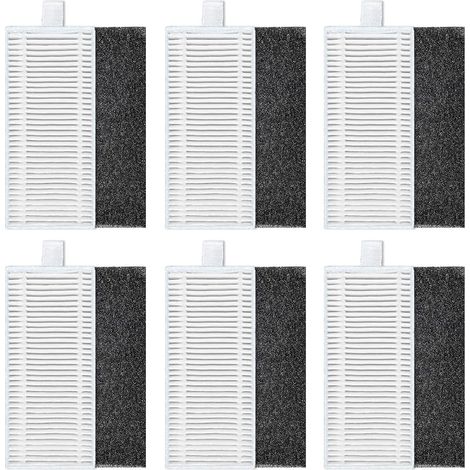 6 Pièces M3 filtres de rechange pour Lefant M 3 / M3 Gen2/Gen1 / M 3 Max aspirateur balai sans fil, réutilisables, pièces de rechange pour filtre à eau (1/5)