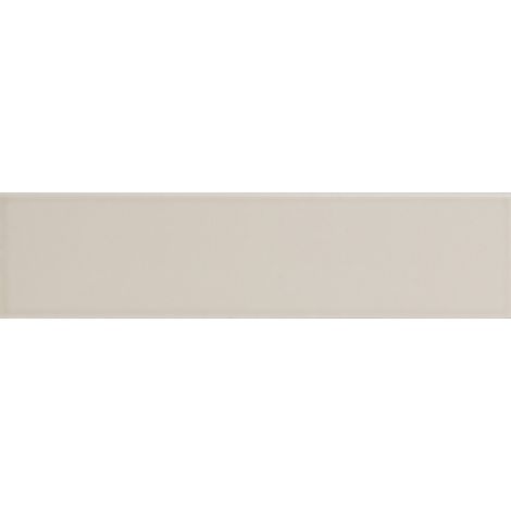Carrelage sol / mur brique uni taupe 5,6x23,2 cm  MODULO BASE POLVERE (1/3)