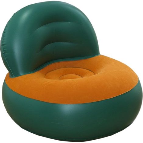 Aufblasbares Sofa für den Außenbereich, aufblasbarer Loungesessel Tragbares aufblasbares Sofa mit Luftpumpe – Luftsofa, Campingmöbel, zusammenklappbares Lazy Sofa für Wohnzimmer, Schlafzimmer, Lesezi