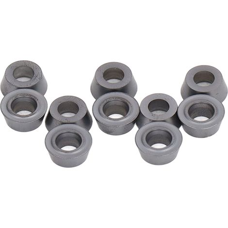10 Plaquettes Carbure CNC Indexables Revêtues Outils de Tournage Remplacement Fraisage pour Usage Industriel (1/5)