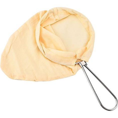 Filtre à café, inox et coton, pour préparation du café filtré (1/5)