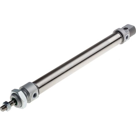 Vérin pneumatique miniature ISO 6432, course 160mm, alésage 20mm, Double Action ( Prix pour 1 ) (1/2)