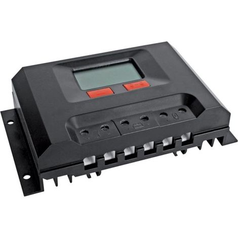 Velleman Regolatore Solare Pro Nero 24V 30A