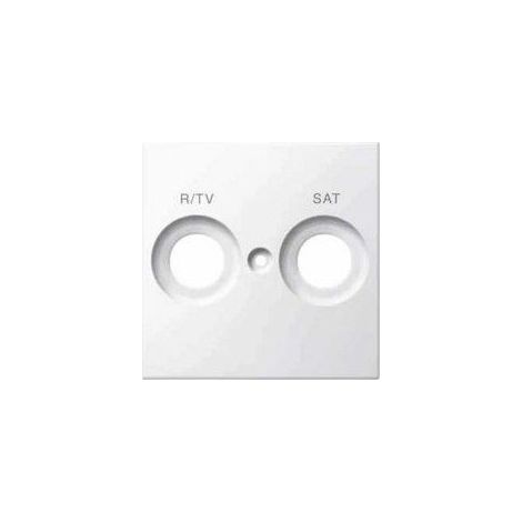 Abdeckung R-TV / SAT-Buchse Weiß aktiv SCHNEIDER ELEGANCE MTN299825