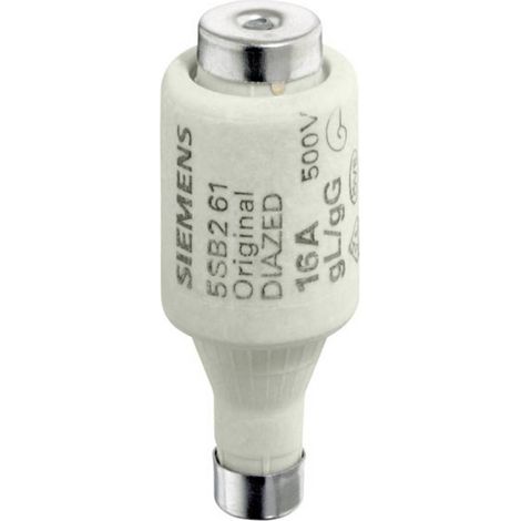 Siemens 5SB251 Inserto fusibile Misura fusibile = DII 10 A 500 V DC/AC 25 pz.