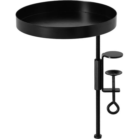 Esschert Design Fensterbankhalterung Schwarz M rund Ø 18 cm - Metall (1/3)