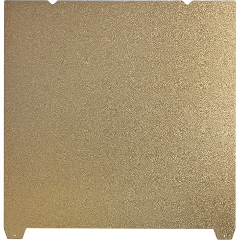 Lit d'impression 3D PEI, Surface de construction en acier à ressort amovible et Flexible 315x310mm Compatible avec les imprimantes Creality K1 Max (1/5)