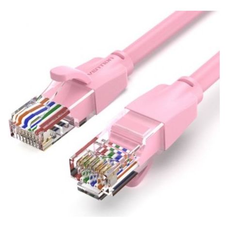 Cable de Red RJ45 UTP Vention IBEPH Cat.6/ 2m/ Rosa