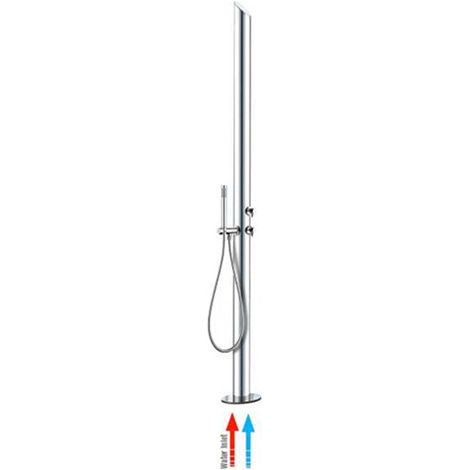 Mitigeur ensemble colonne de douche extérieur chromé Aquabambù - Bossini L00866030 (1/2)