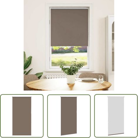 vidaXL Verdunkelungsrollo Kaffeebraun 75x150cm Stoffbreite 70,7 cm (1/5)