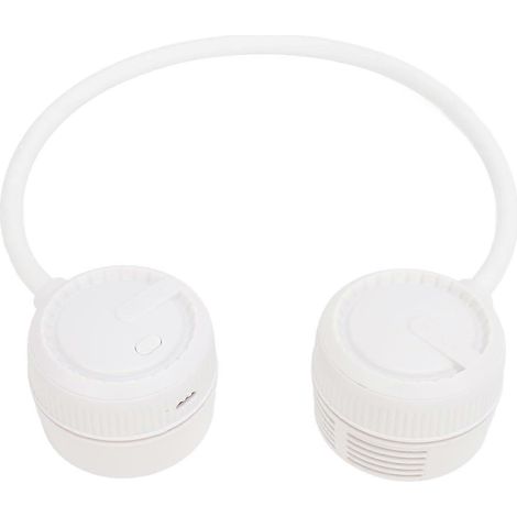 Ventilateur de cou portable Naroote, longue autonomie, petit et polyvalent, 3 vitesses de ventilation pour les activités de plein air, les voyages, le sport et le bureau. (1/5)