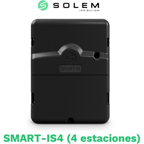 Programador SOLEM Smart-IS 24V 4 Estaciones (WiFi/Bluetooth) - Riego Inteligente (1/3)