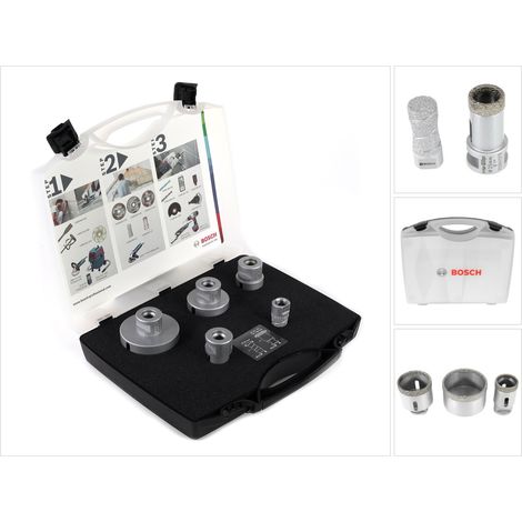 Juego de 5 sierras de perforación BOSCH Diamond DrySpeed - 2608576669