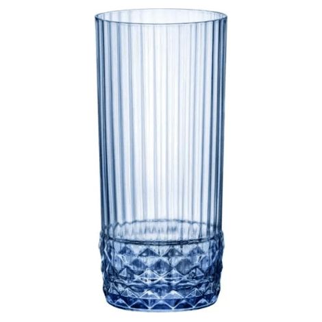 6 x verres AMERICA'S 20 Bleu - 40cl - Bormioli Rocco