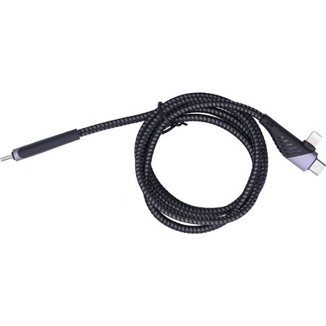 KUULAA Câble de Charge Rapide 60W Tressé Double Extrémité 3A pour iPhone vers USB-C (1/5)